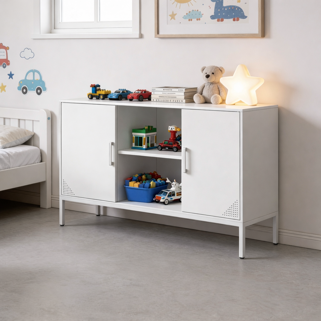 מזנון מתכת בצבע לבן | Mika