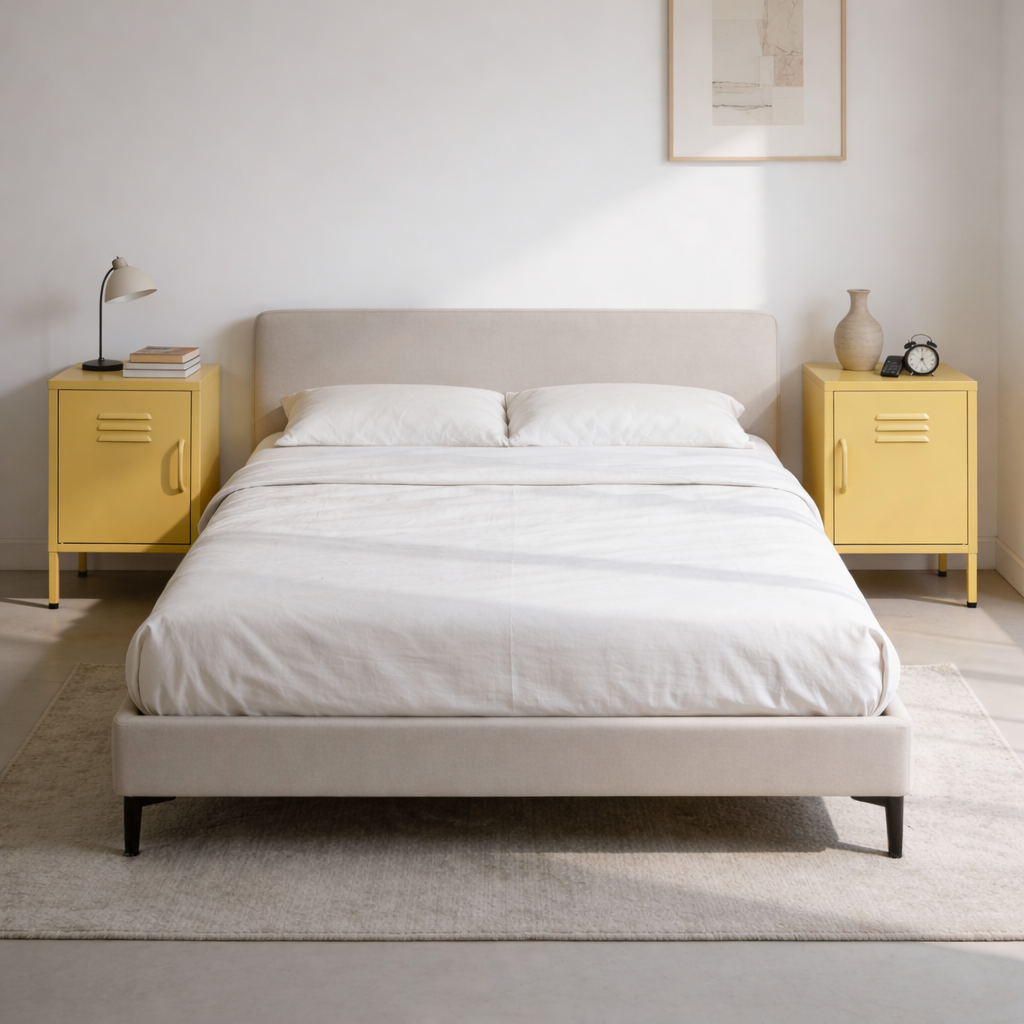 כוננית מתכת צבע צהוב | Rumi