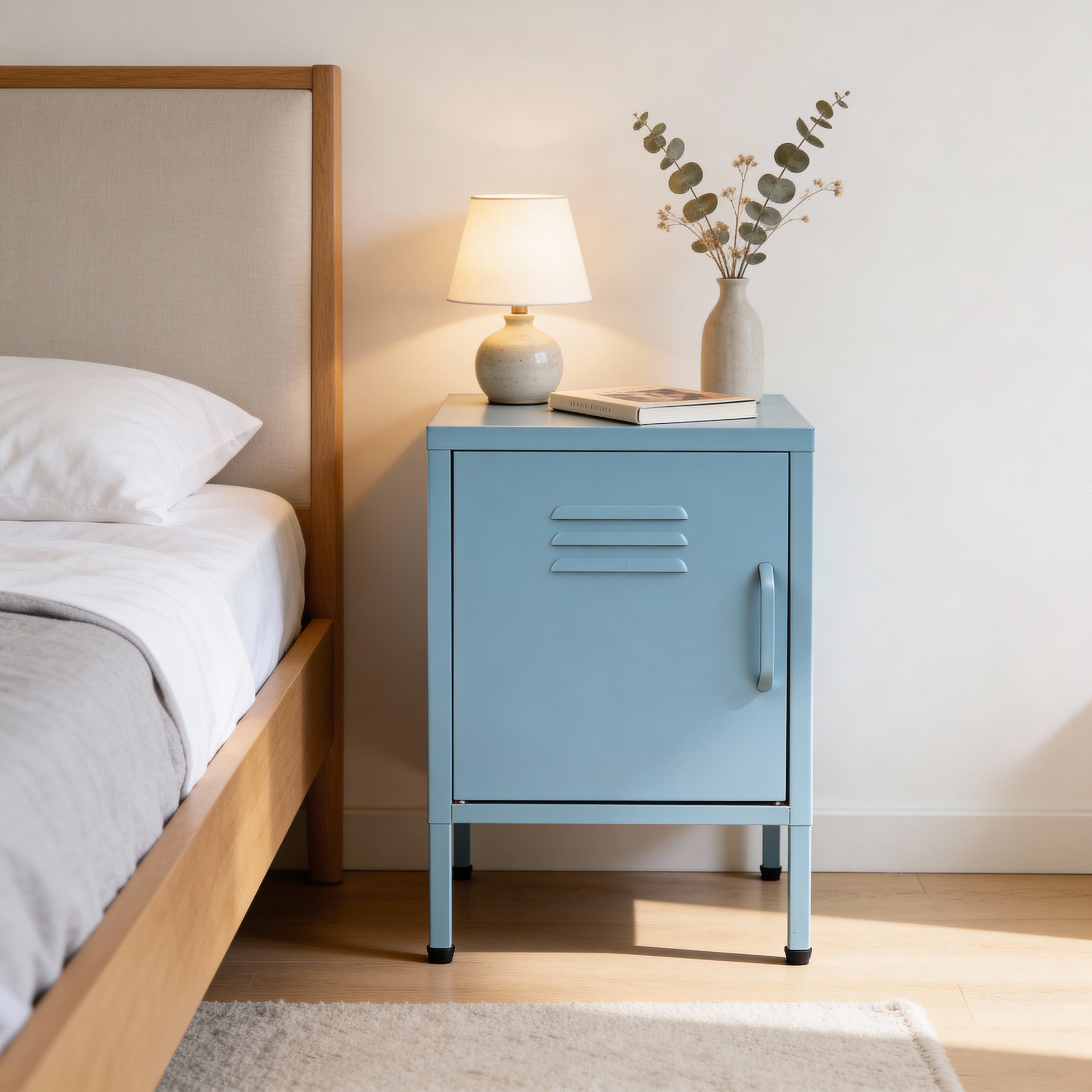 כוננית מתכת צבע תכלת | Rumi