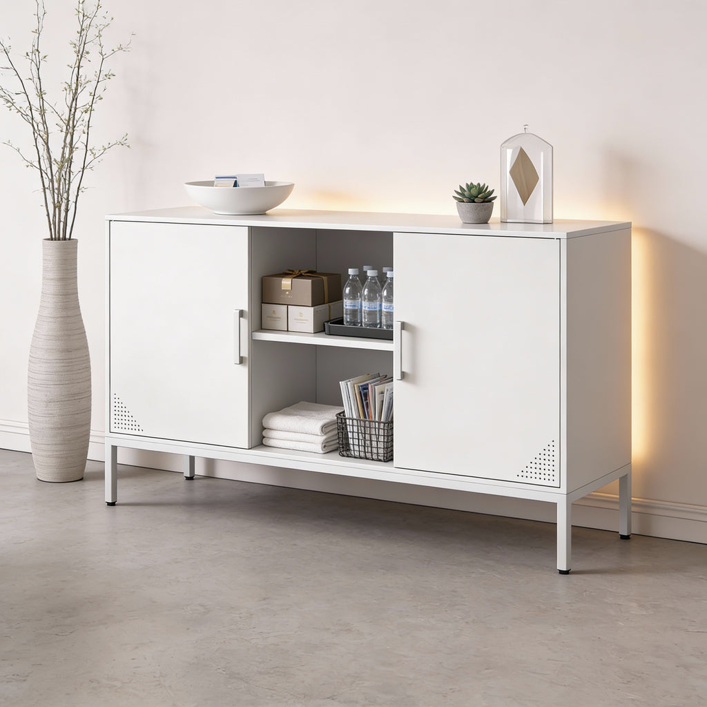 מזנון מתכת בצבע לבן | Mika