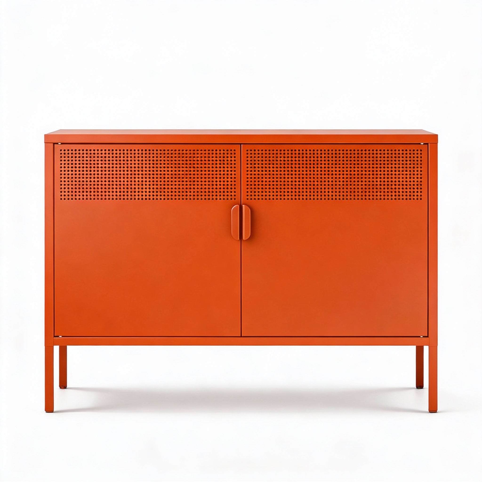 מזנון טלויזיה מתכת בצבע כתום | Chery